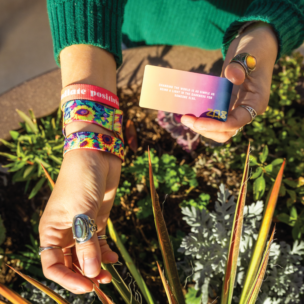Zox Radiate Positivity Interactive Affirmation Bracelet