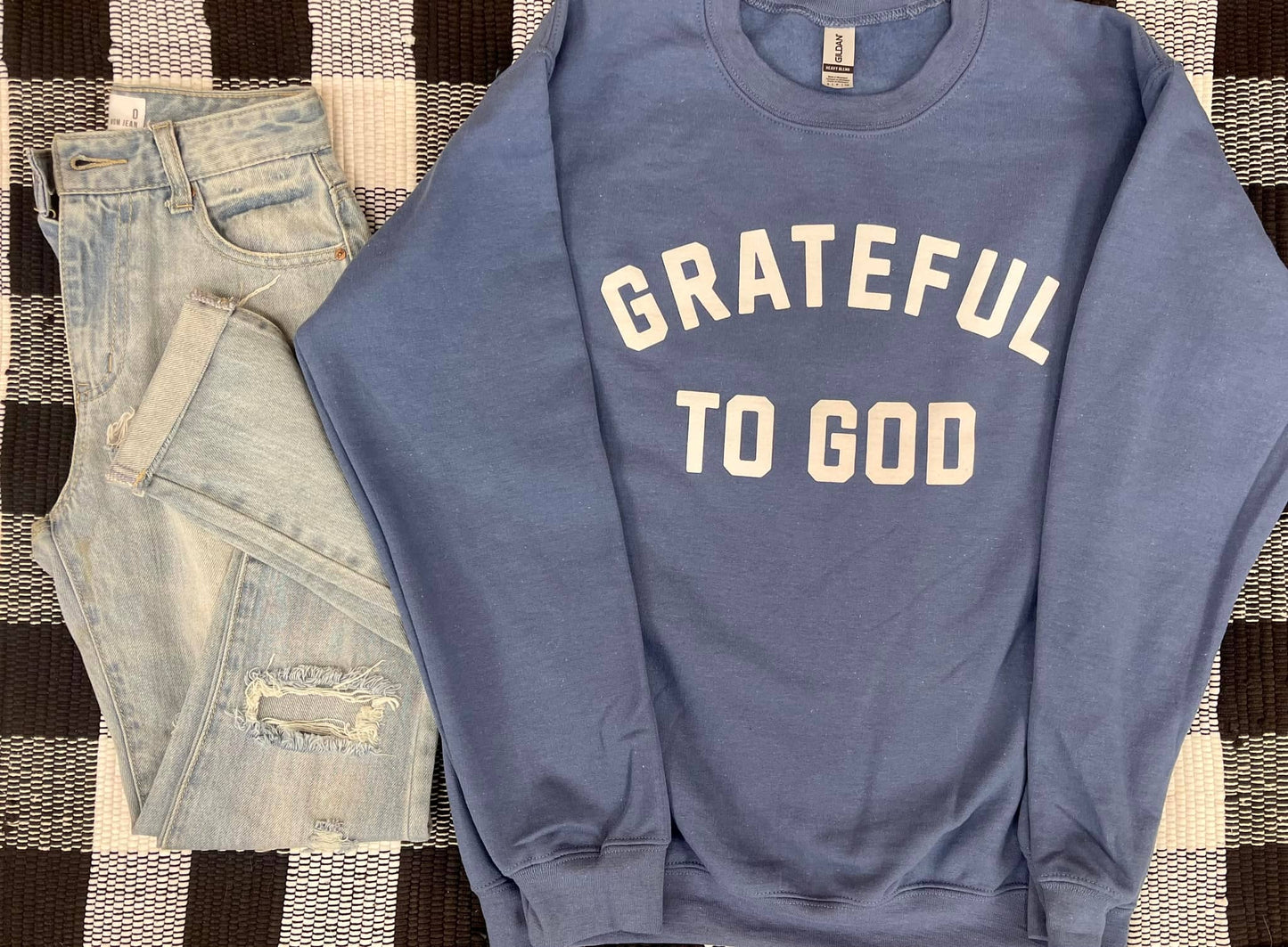 Grateful To God Sweatshirt