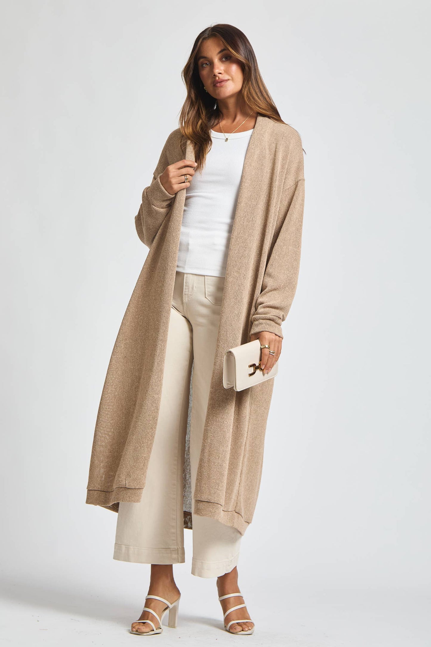 Dear Scarlett Relaxed Long Cardigan