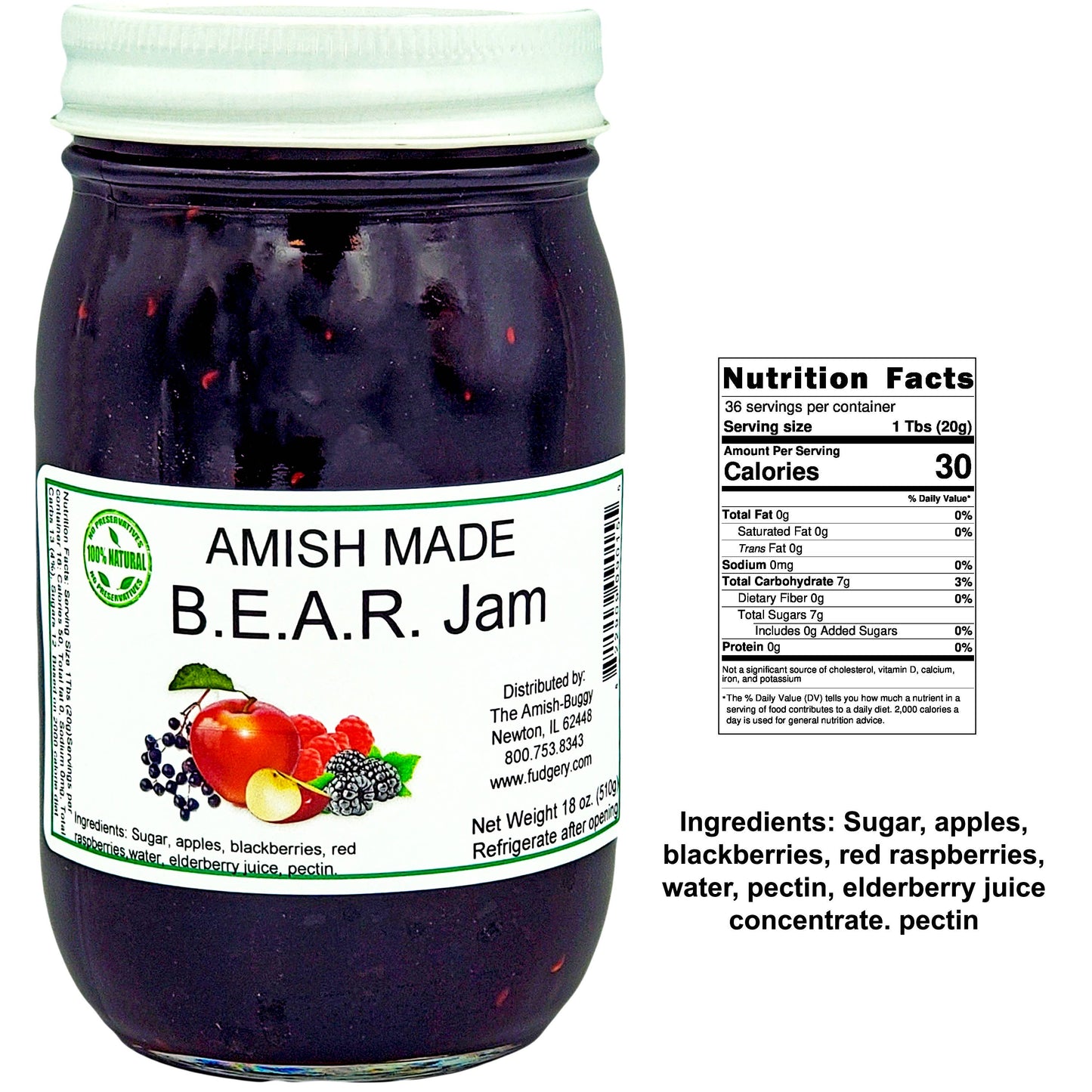 Amish Made Jams & Jellies