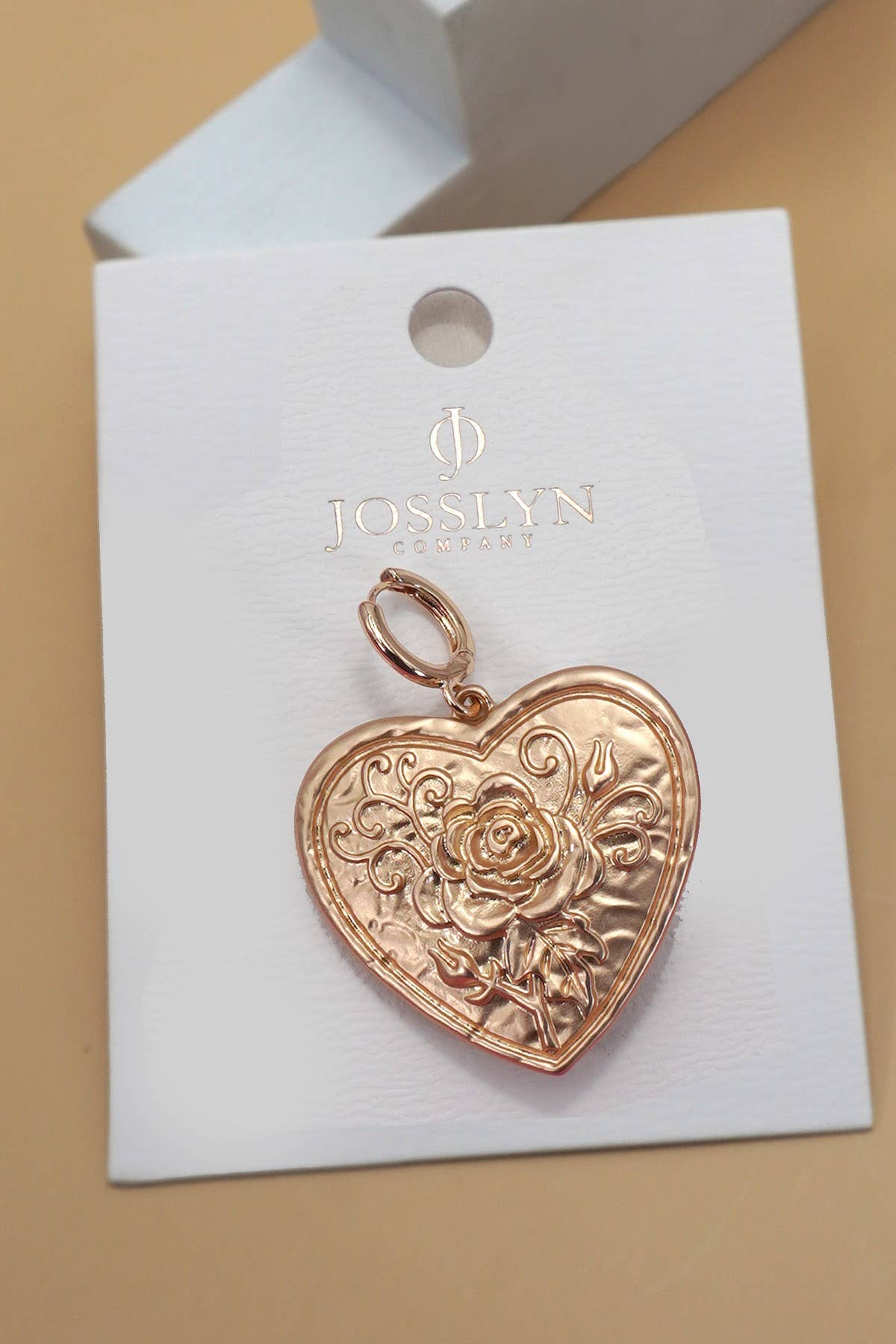 Heart Charms for Scarf Necklace