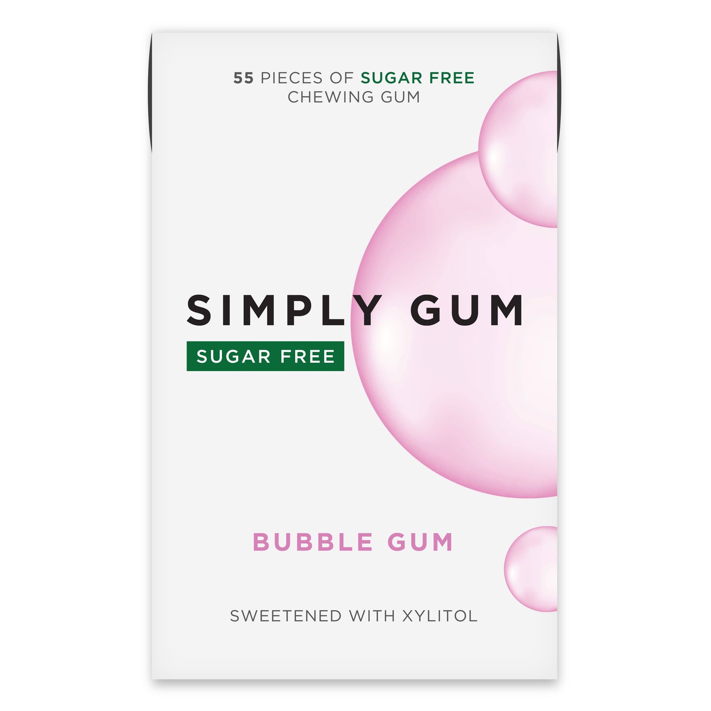 Simply Gum Sugar Free Bubble Gum