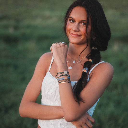 K'Lani Journey Hair Tie & Bracelet Set