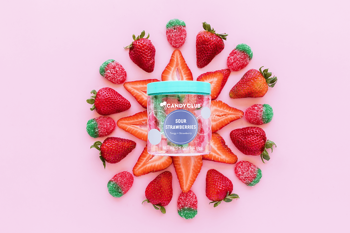 Candy Club Sour Strawberries