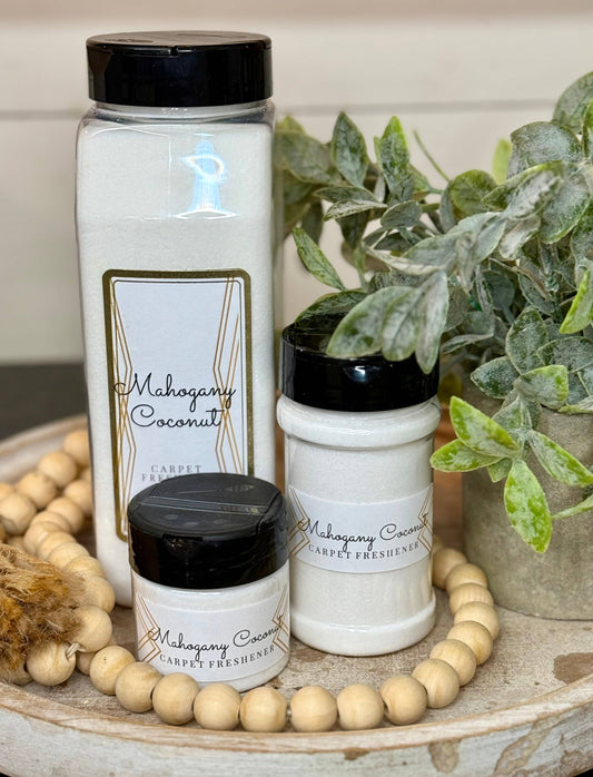 Mahogany Coconut Luxury Carpet Freshener