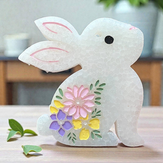 Floral Sparkle Bunny Freshie