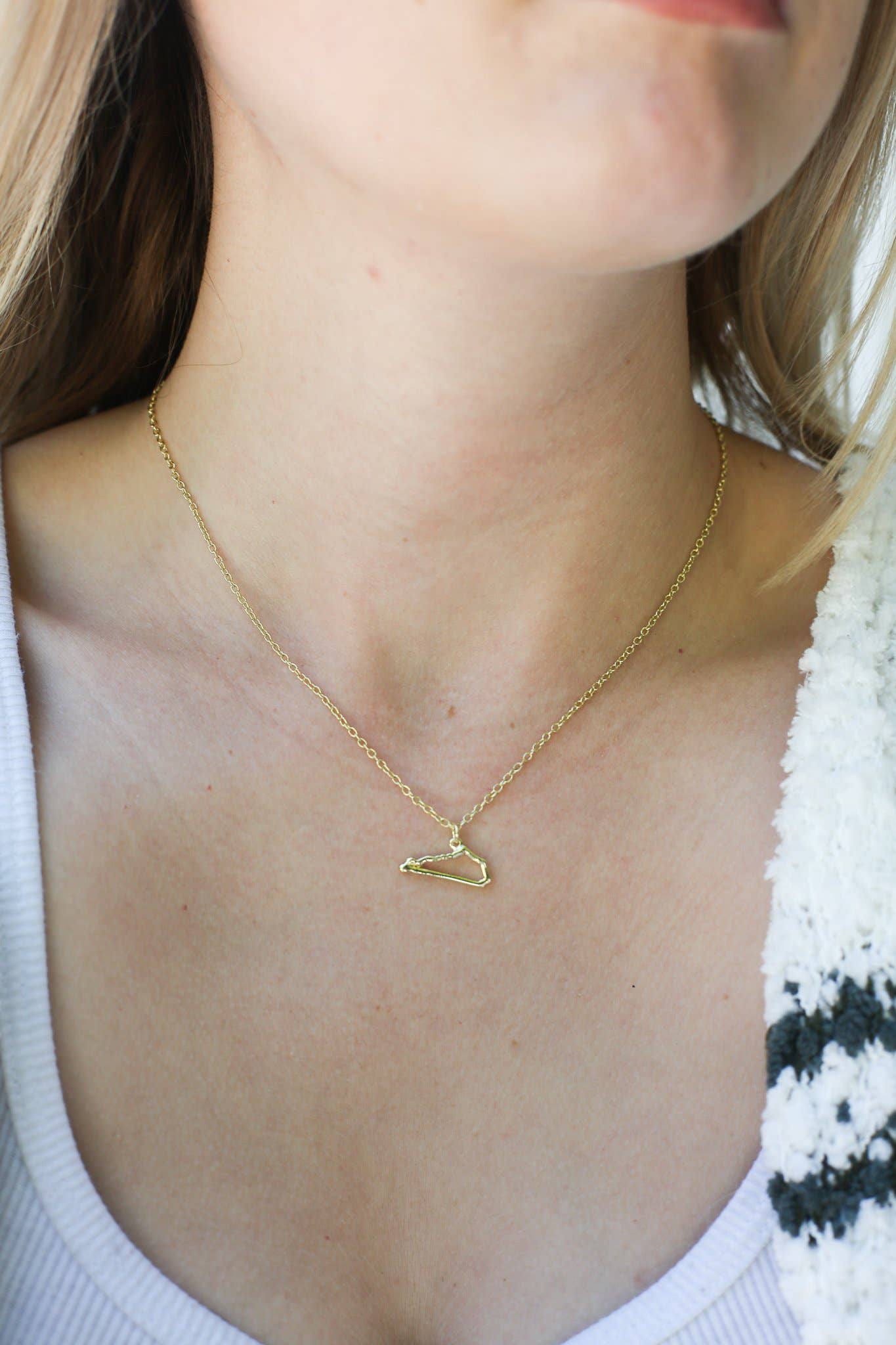 Kentucky Gold State Necklace