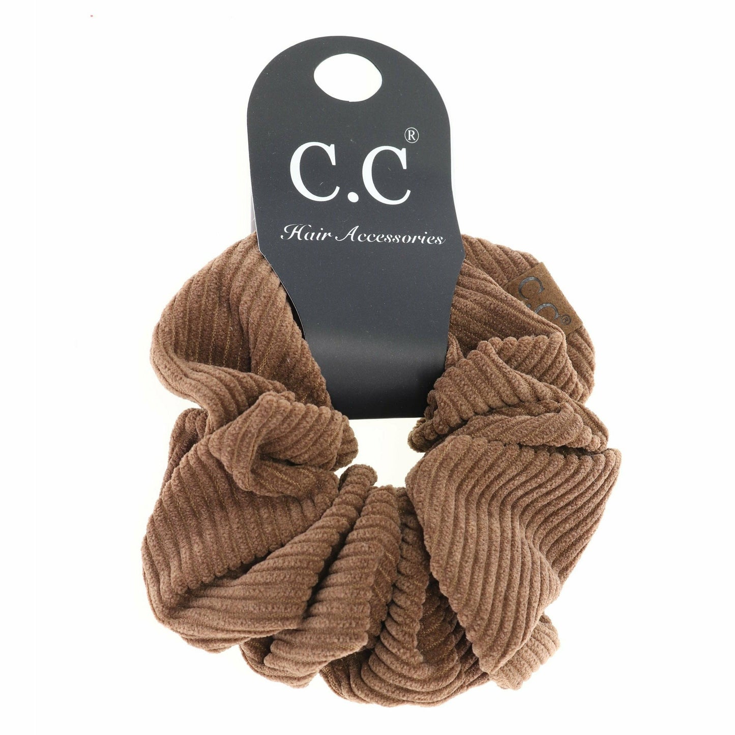 C.C Corduroy Ponytail Scrunchie for Women