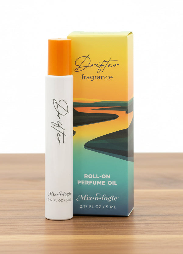 Mixologie Drifter Rollerball Perfume Oil – Fresh Bergamot & Water Fragrance 5mL