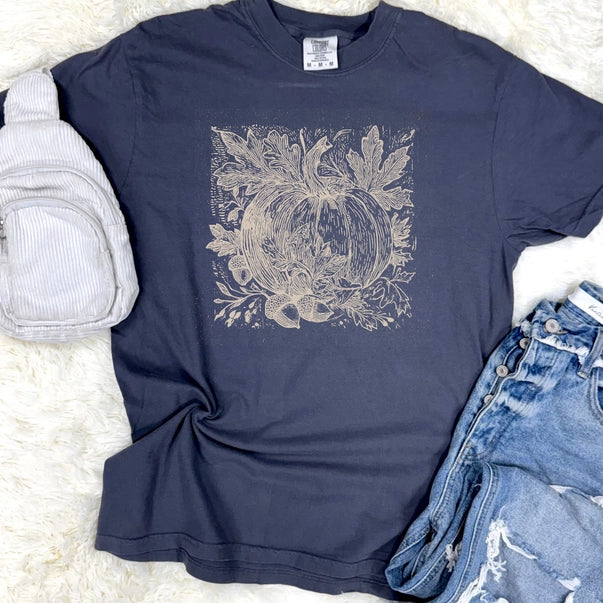 Acorn Pumpkin Graphic Tee