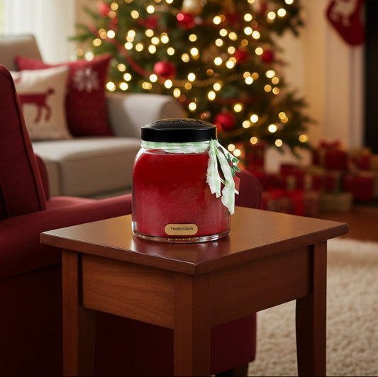 A Cheerful Giver Tinseltown 34 oz Papa Candle