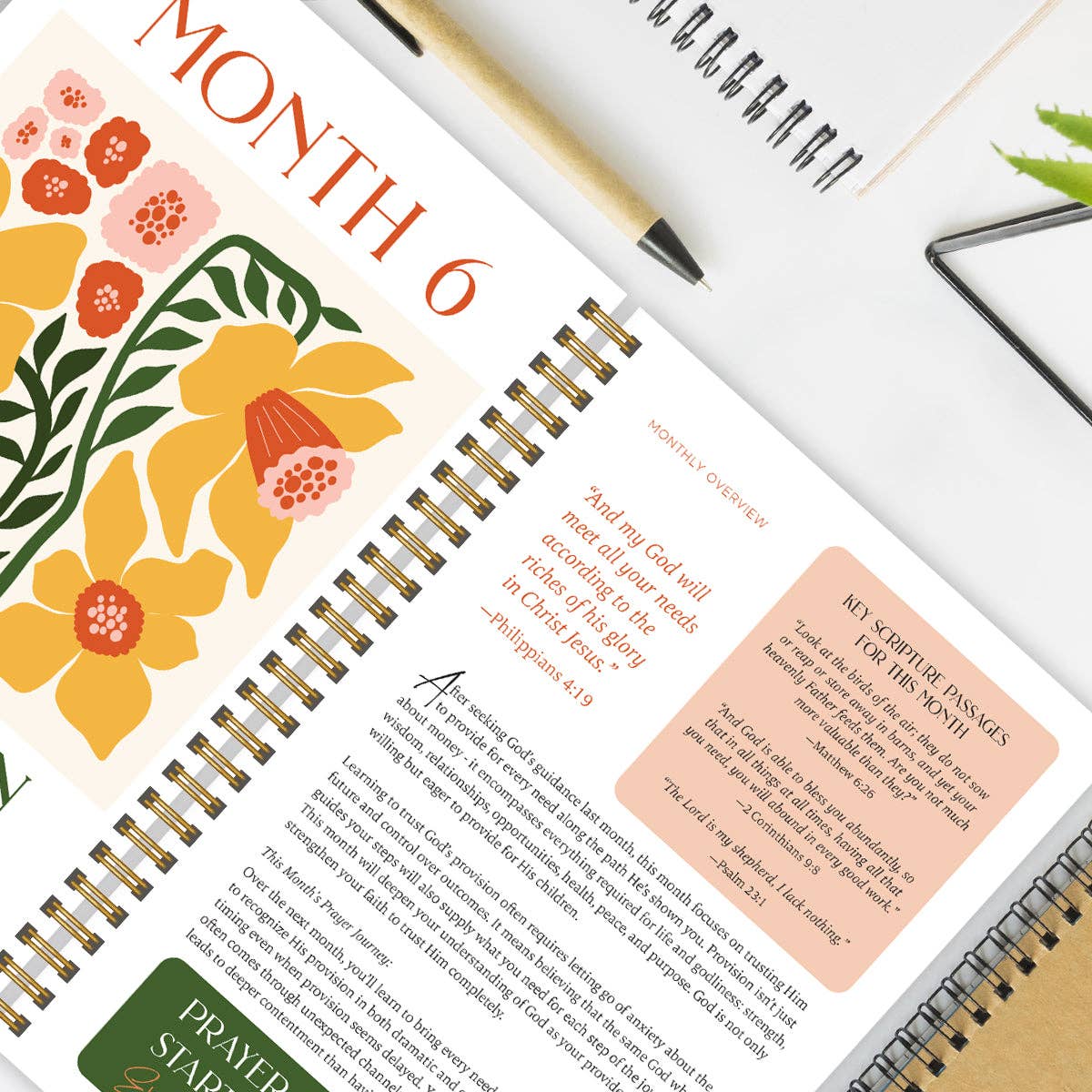 Spiral Bible- A Year In Prayer: A Journey of Daily Prayer and Reflection