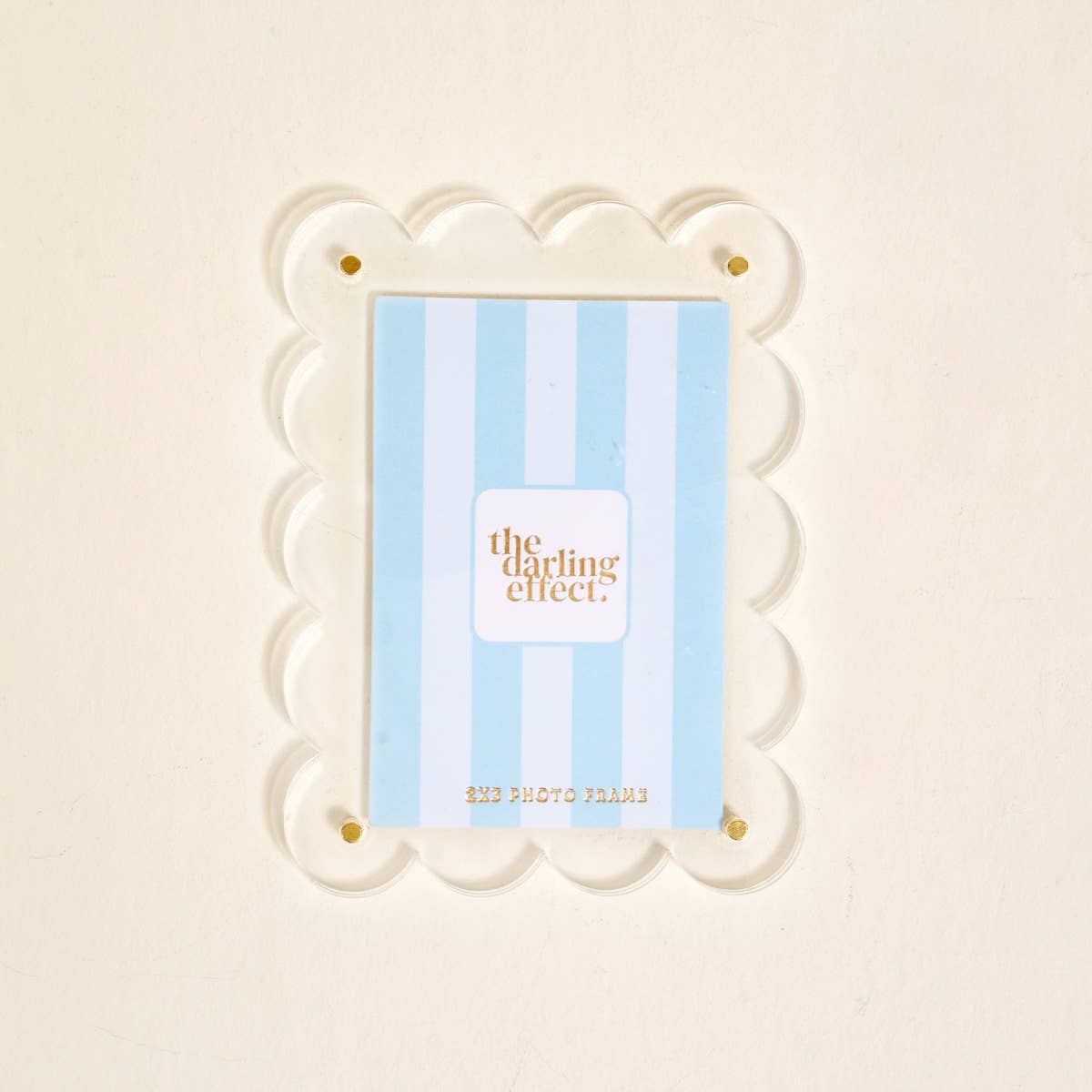 The Darling Effect Mini Acrylic Picture Frame Magnet–Clear