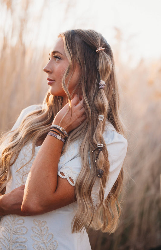 K'Lani Faith Hair Tie & Bracelet Set