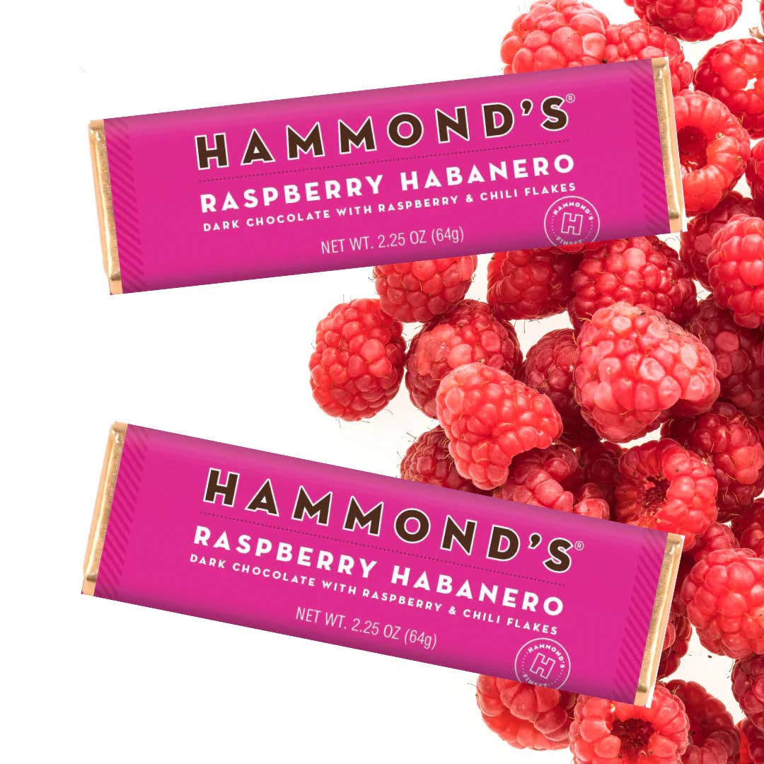 Hammonds Chocolate Bar Raspberry Habanero Dark