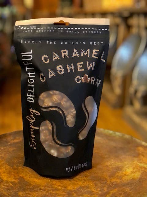 Simply Delightful Caramel Cashew Corn