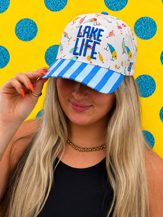 Lake Life Multicolored Hat