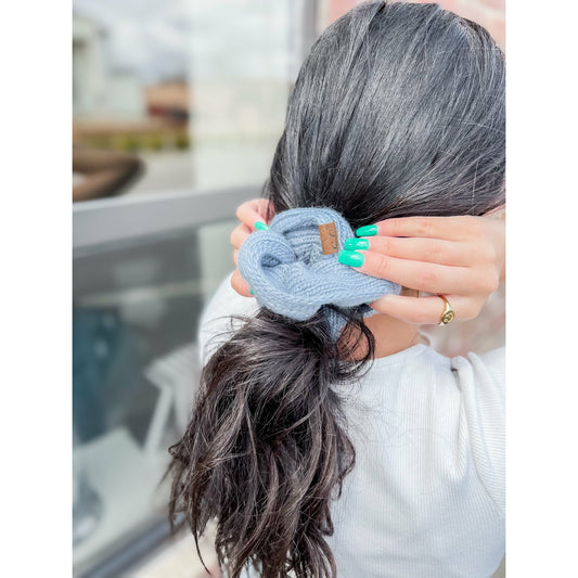 Solid Knit Ponytail C.C Women's Scrunchie