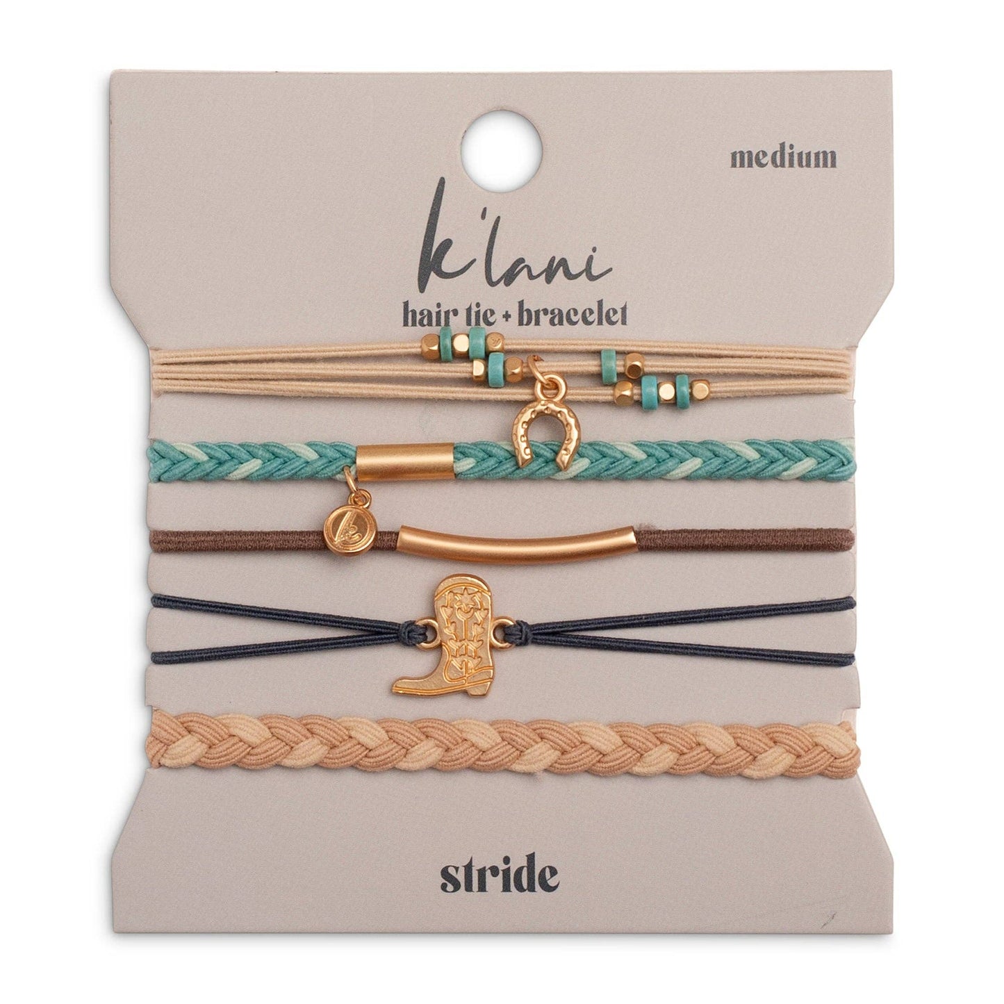 Stride K’lani hair tie + bracelet