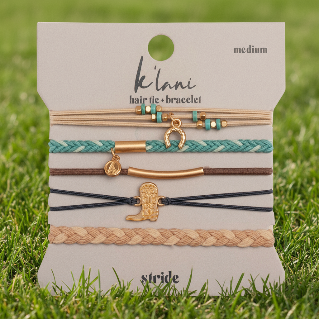 Stride K’lani hair tie + bracelet