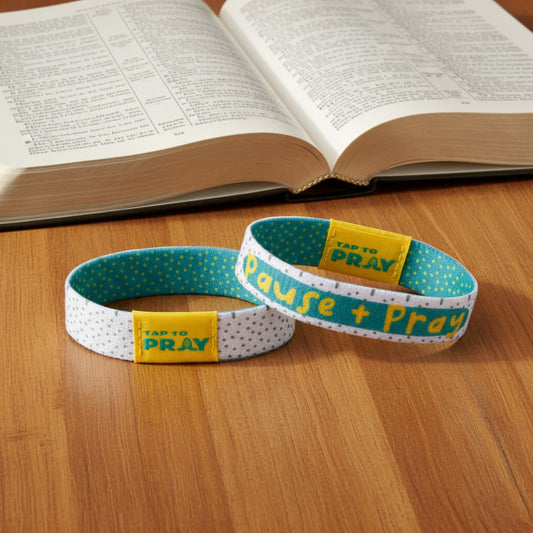 Versible Tap To Pray Bracelet-Kingfolk Series-Pause + Pray