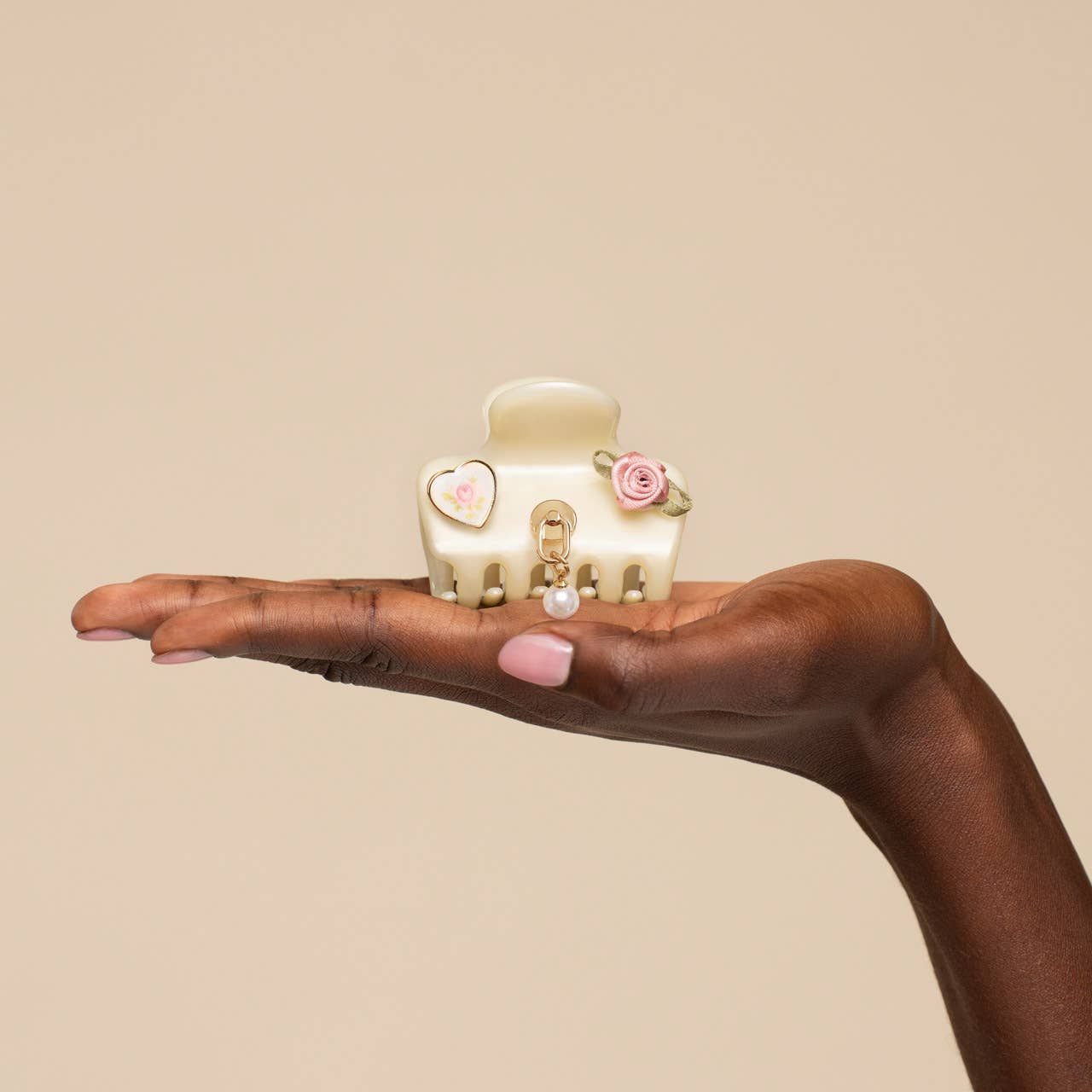 KitschPop Cloud Clip 7pc Set Vintage - Pearlized Cream