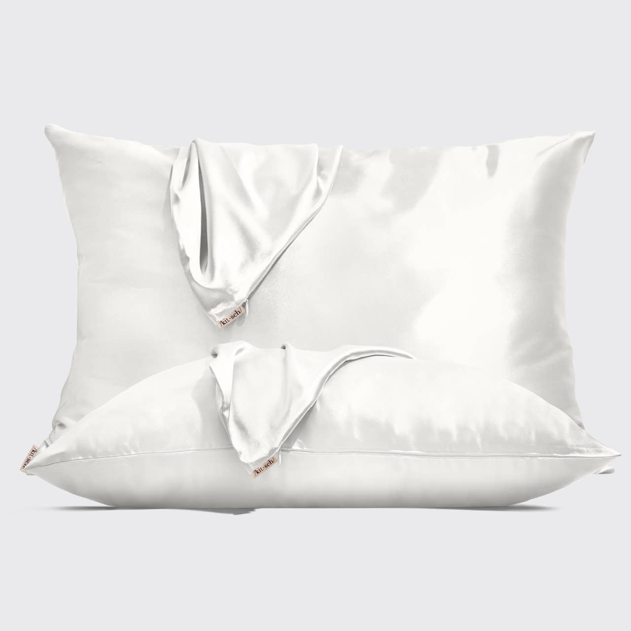 Kitsch Holiday Standard Pillowcase 2pc - Ivory