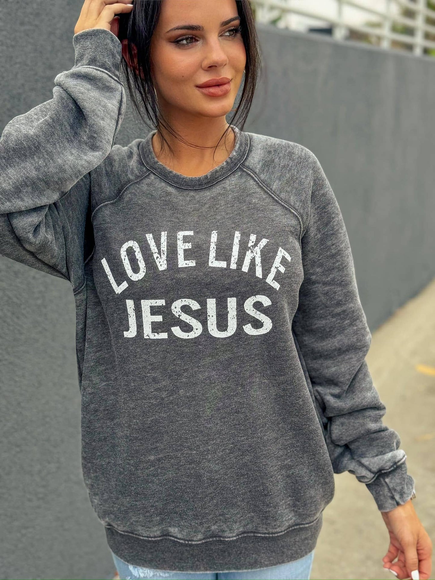 Love Like Jesus Long Sleeve Fleece