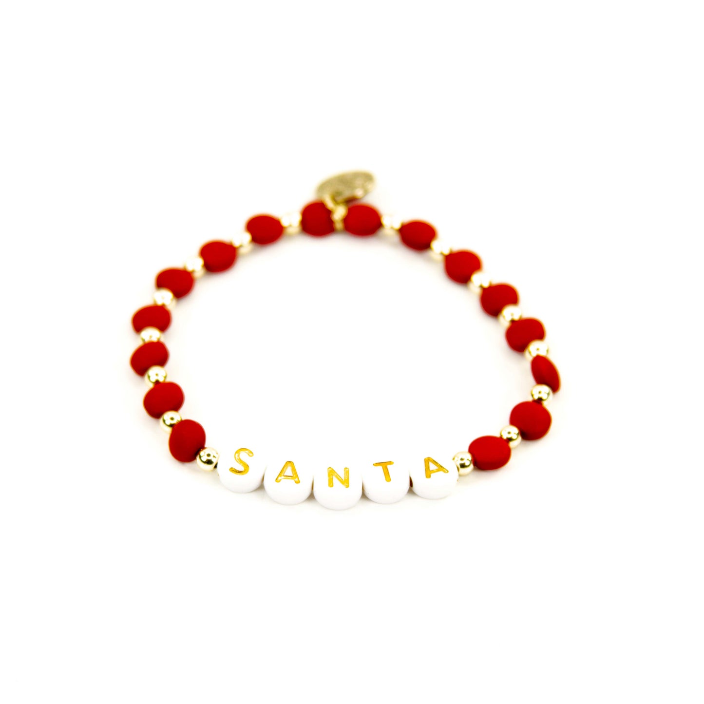 Merry 18K Gold & Enamel Christmas Bracelet