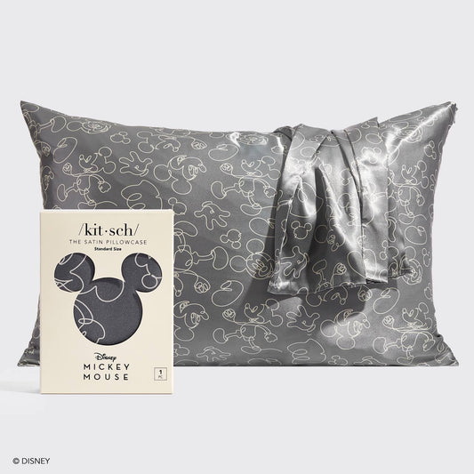 Kitsch Mickey and Minnie Satin Pillowcase