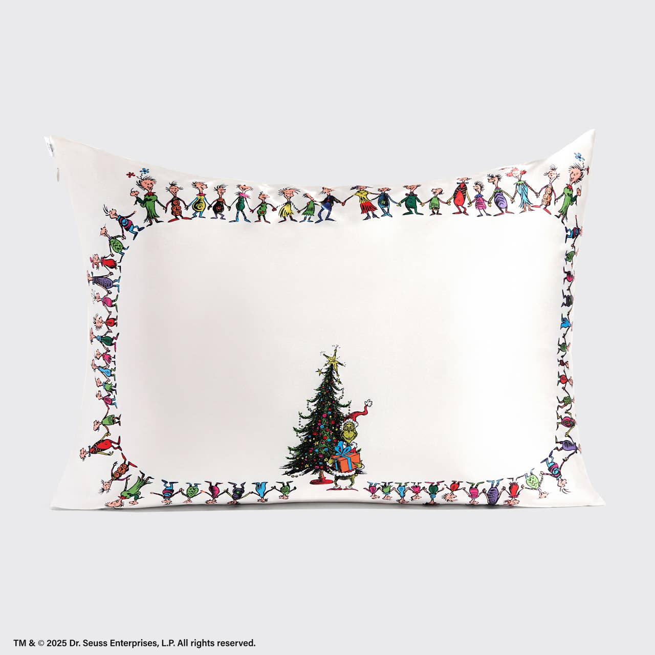 Kitsch The Grinch Satin Pillowcase in Whoville