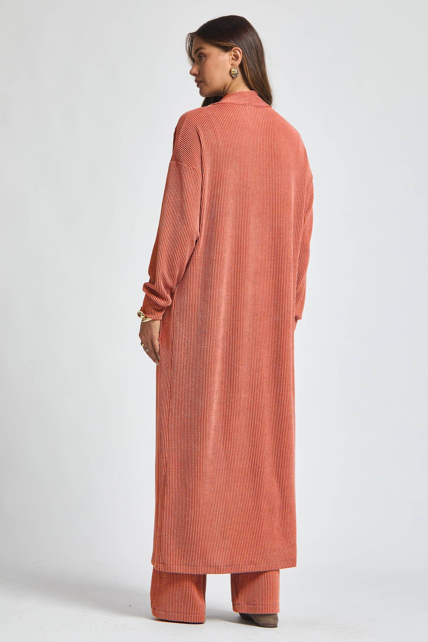 Dear Scarlett Longline Cardigan + Relaxed Pants Set