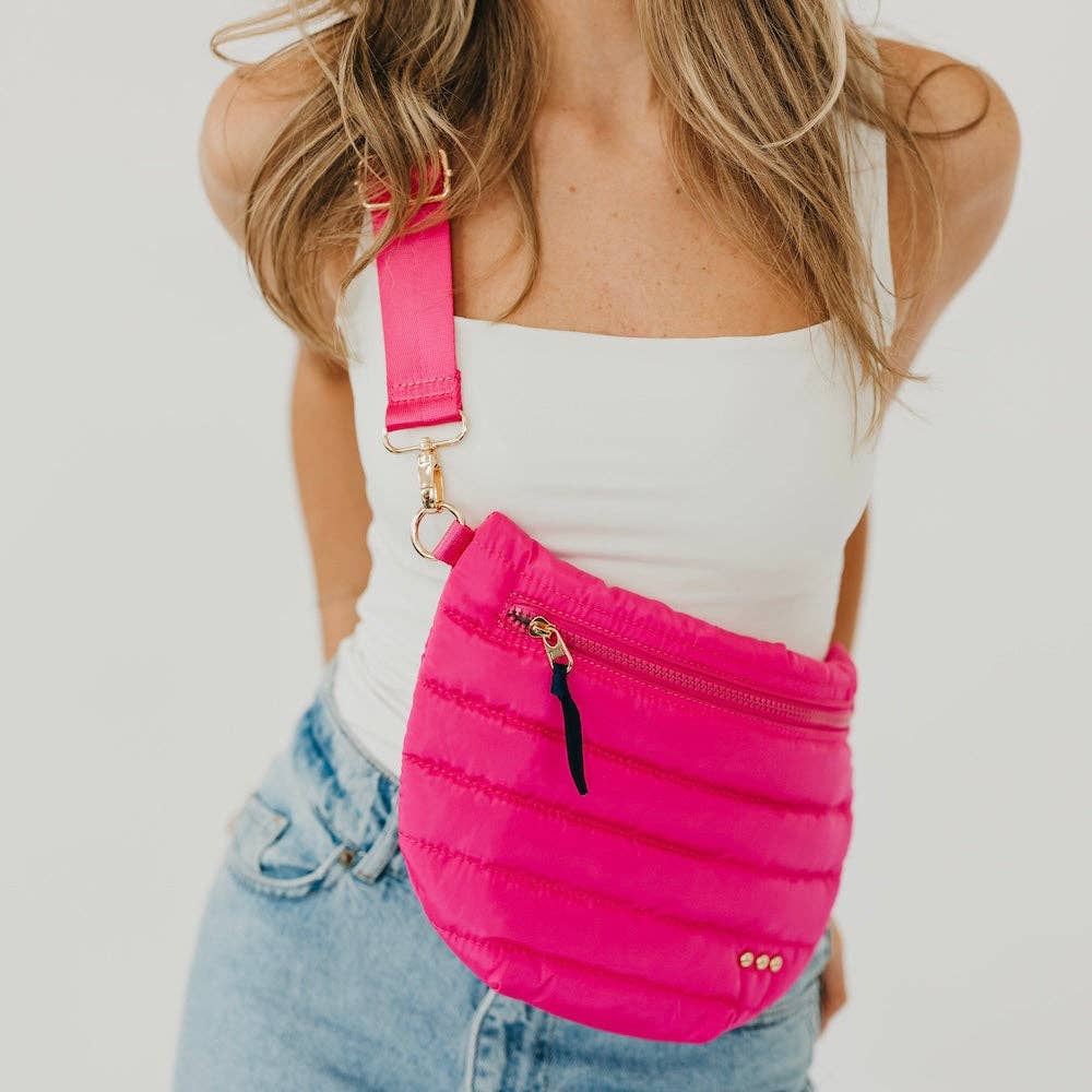 Pretty Simple Jolie Quilted Puffer Belt Bag