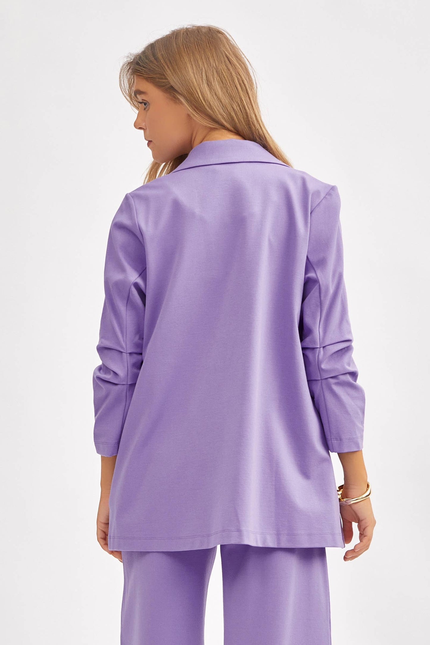 Dear Scarlett 3/4 Sleeve Blazer