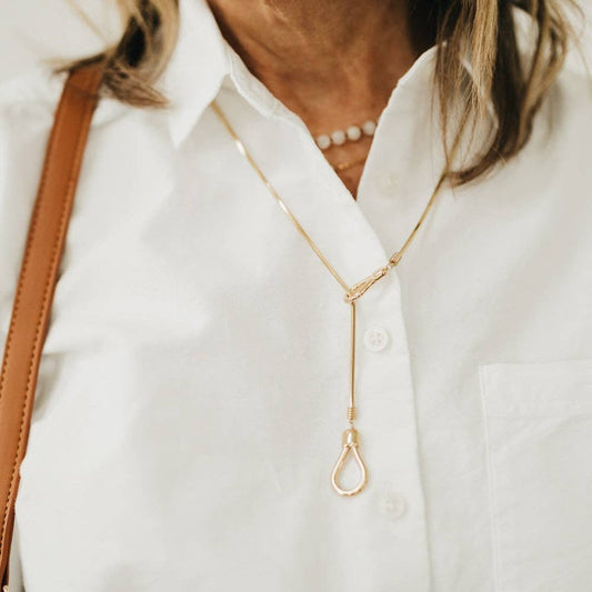 Lariat Toggle Waterproof Necklace