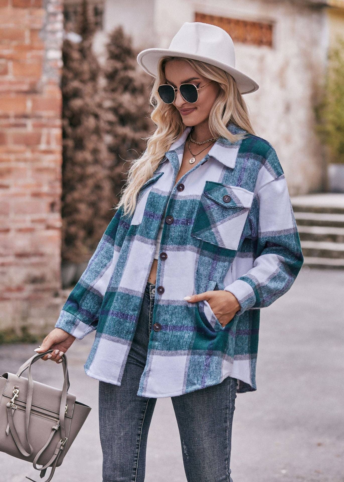 Women's Plaid Shacket