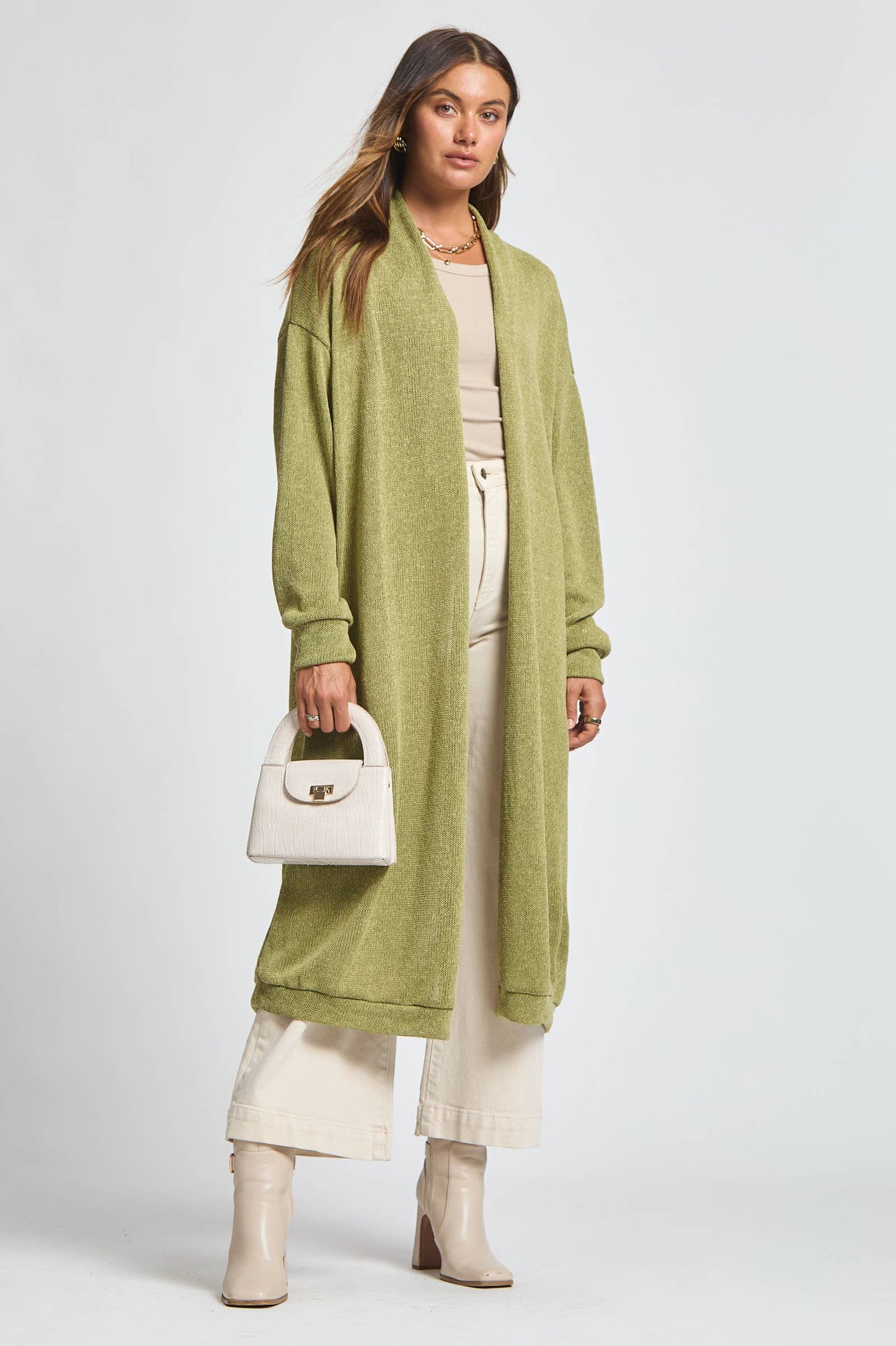 Dear Scarlett Relaxed Long Cardigan