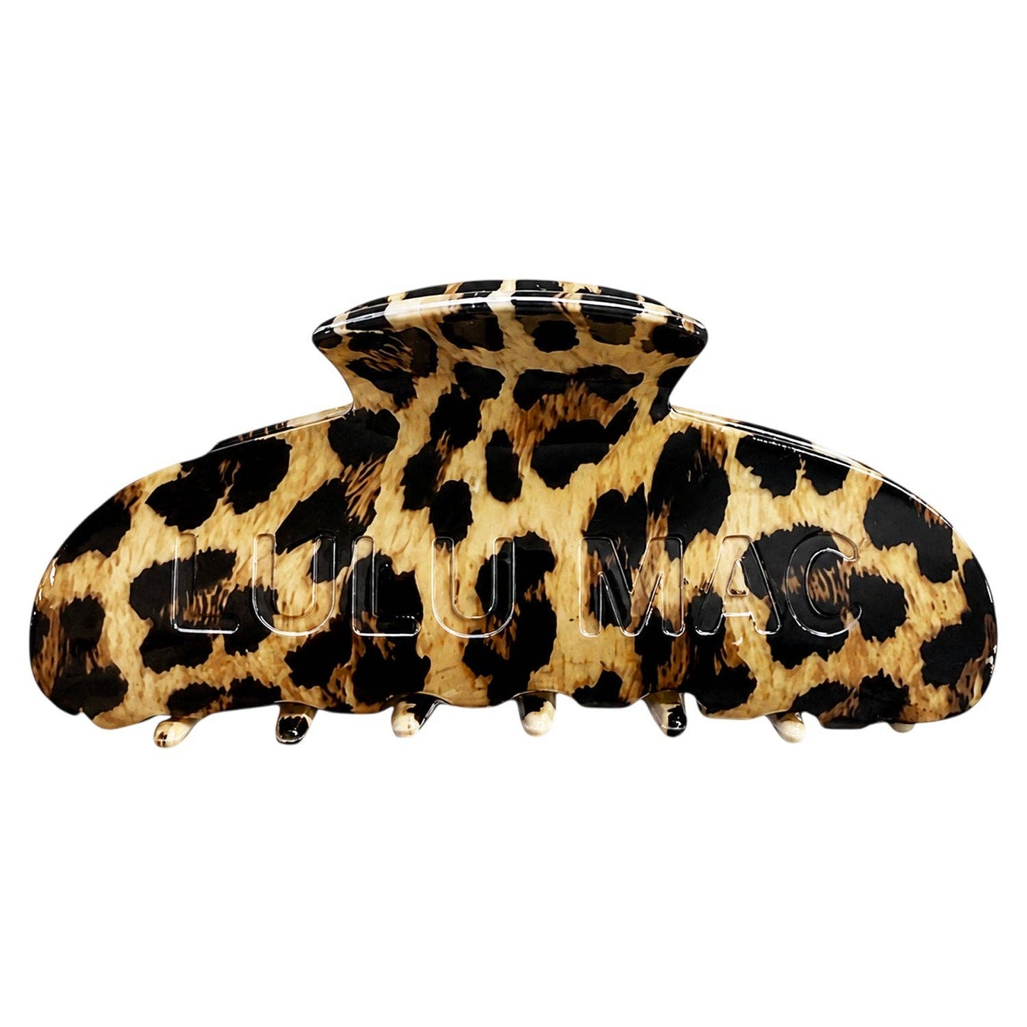 Lulu Mac Leopard Hair Claw Clip