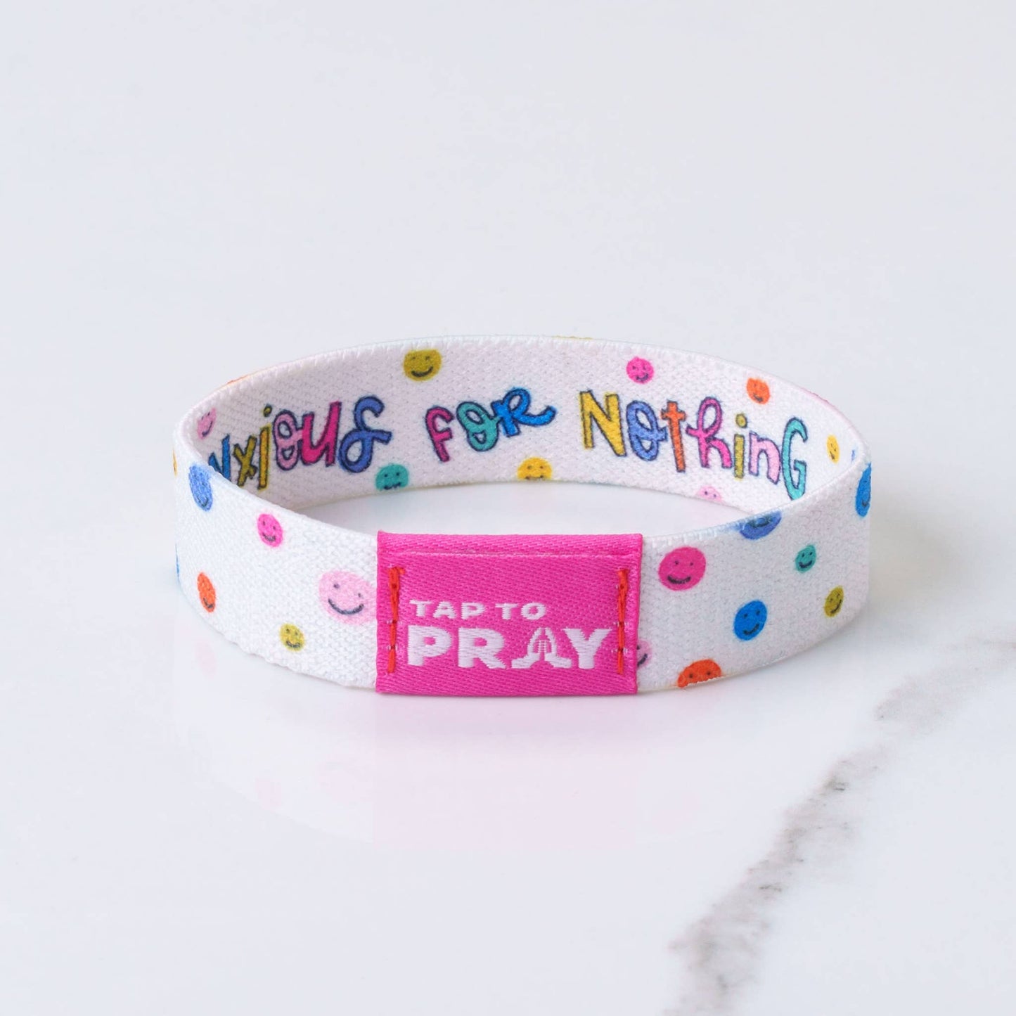 Versible Tap to Pray-Kingfolk Series Wristband-Anxious for Nothing