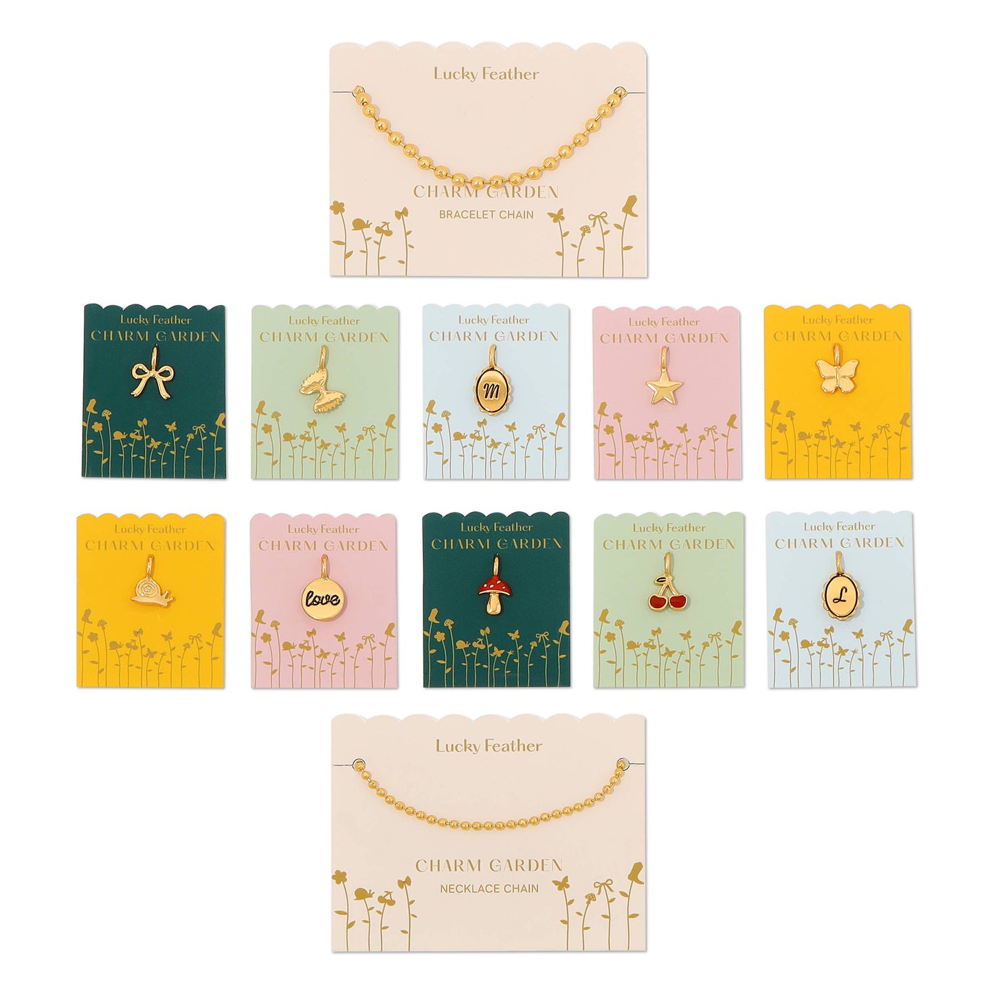 Charm Garden - Love Charm - Gold