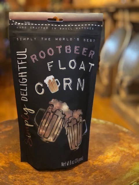 Simply Delightful Rootbeer Float Popcorn