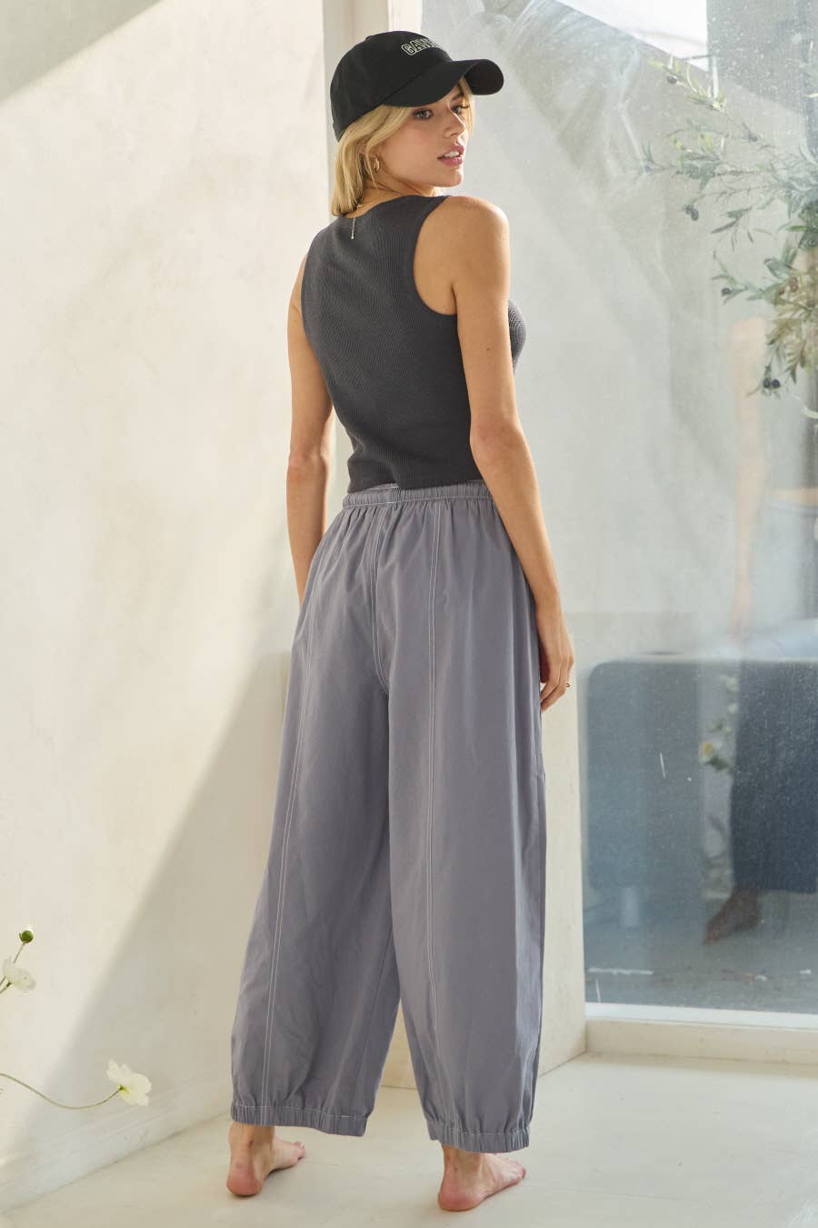 Oddi Balloon Cotton Pants