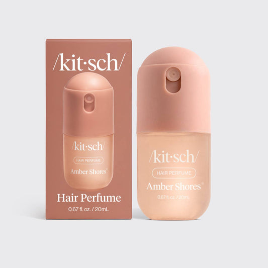 Kitsch Mini Amber Shores Hair & Body Perfume Mist, bottle front view