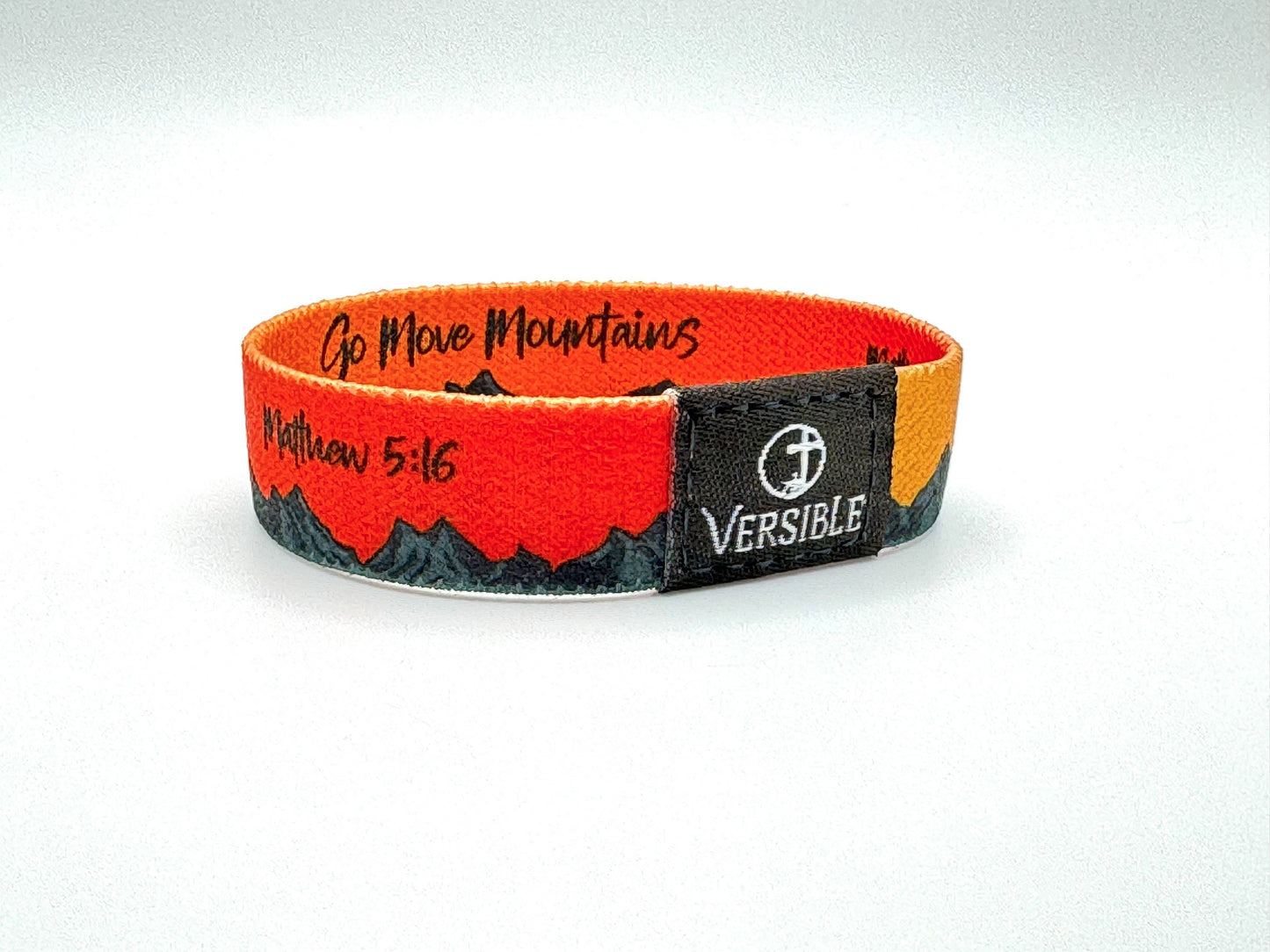 Sunrise Versible / Matthew 5:16 & Matthew 17:20 Wristband