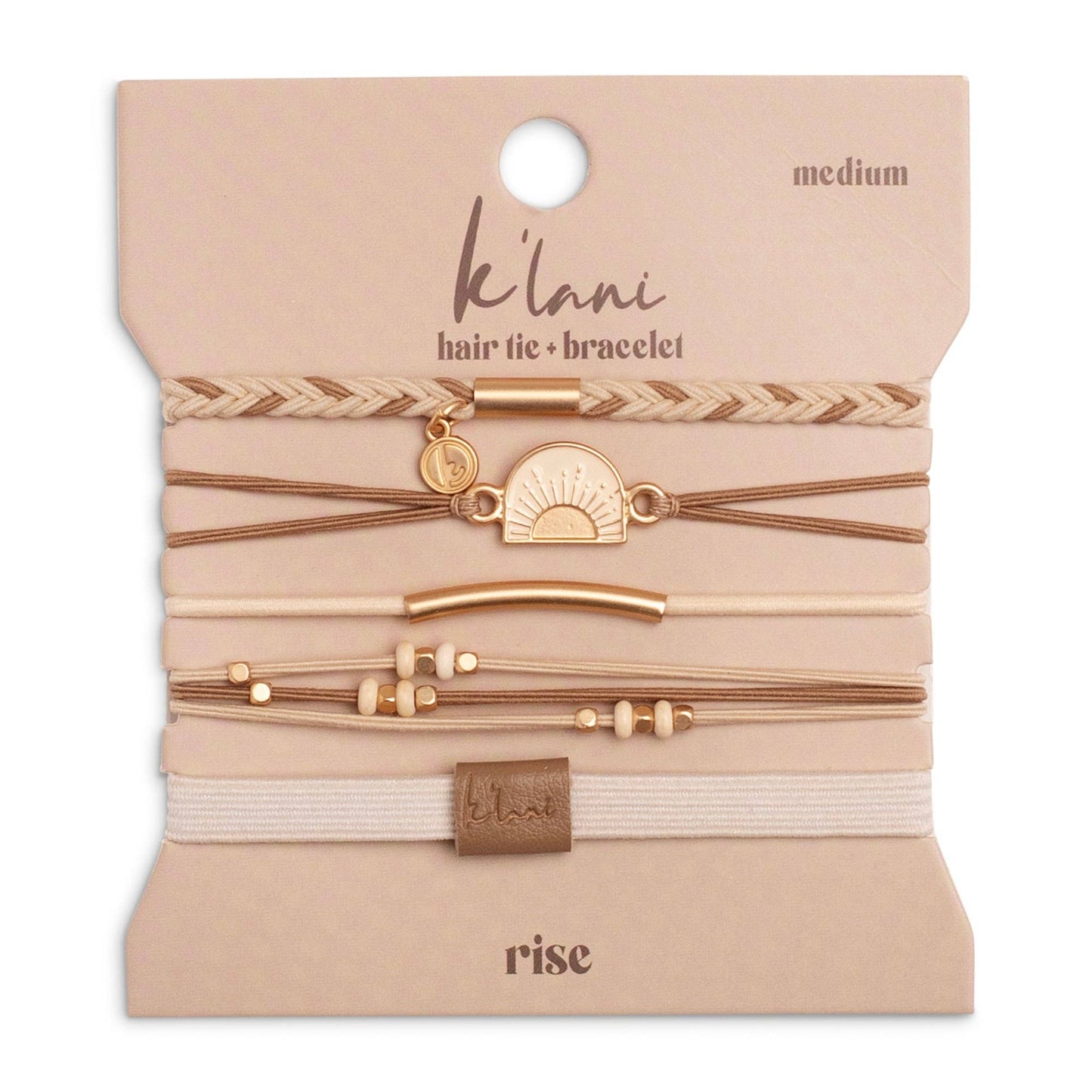 Rise K’lani hair tie + bracelet