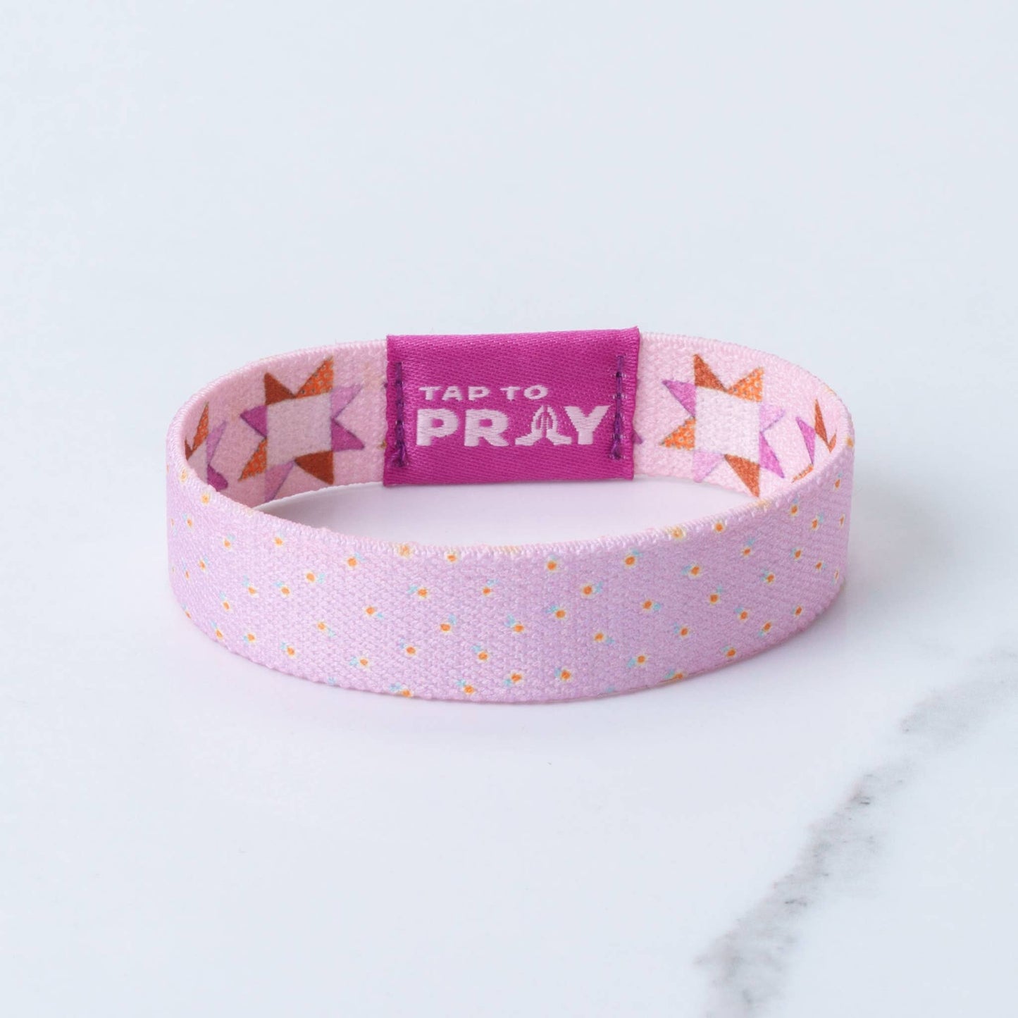 Versible Tap to Pray-Kingfolk Series Wristband-Covered by His Promises
