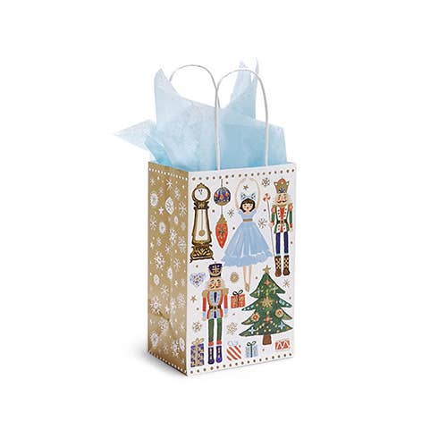 Nutcracker Dance Paper Christmas Gift Bags