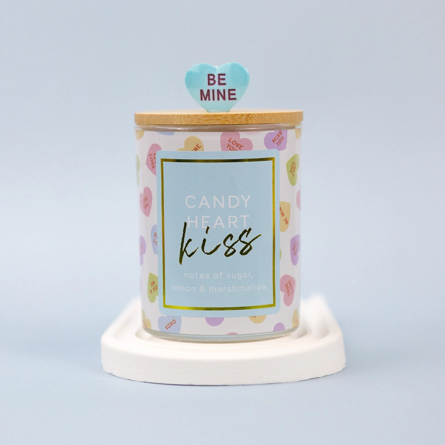 A Cheerful Giver Candy Heart Kiss 10oz Candle