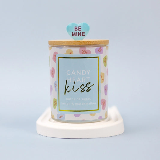 A Cheerful Giver Candy Heart Kiss 10oz Candle