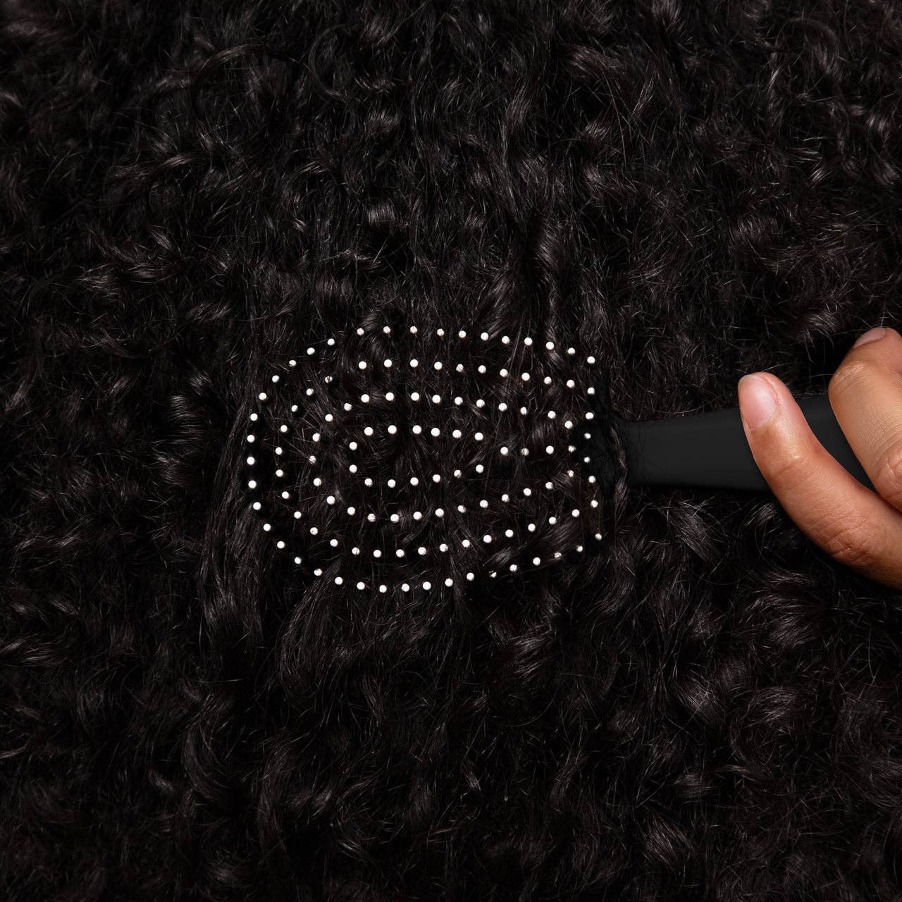 Kitsch Mini Black Detangling Flexi Brush